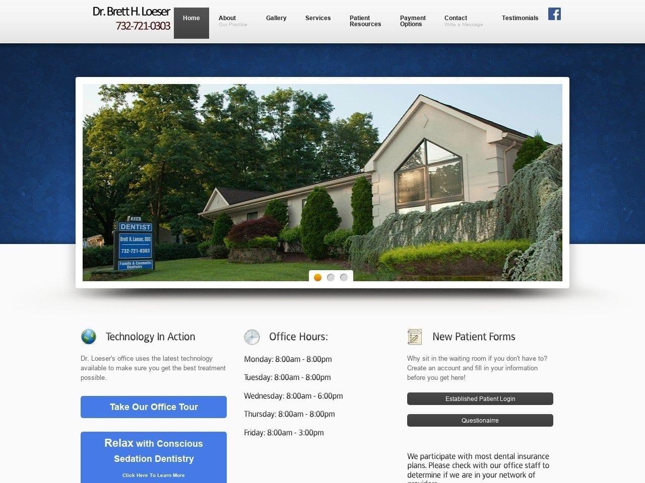 Dr. Brett H. Loeser DDS screenshot