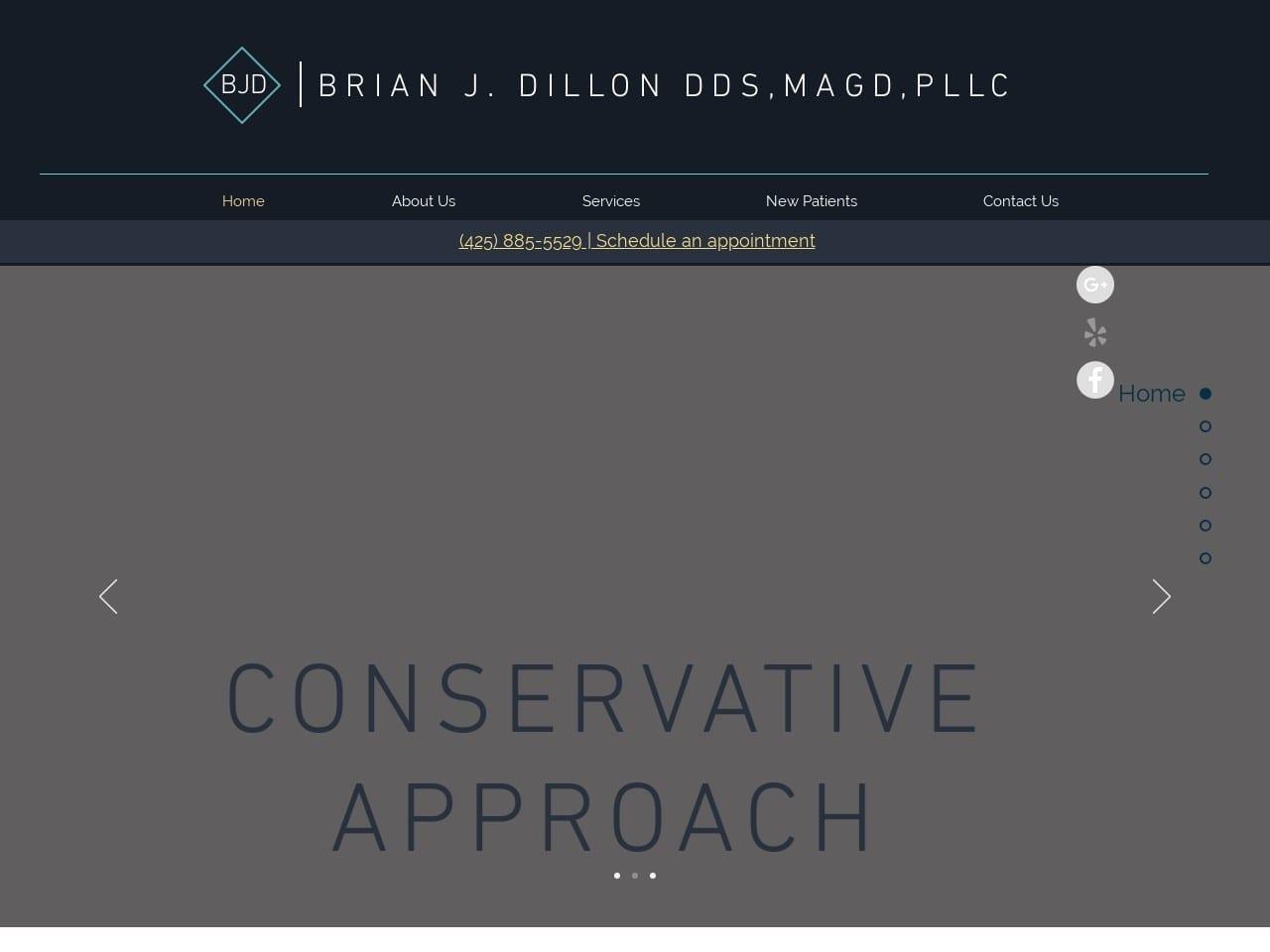 Brian J Dillon DDS screenshot