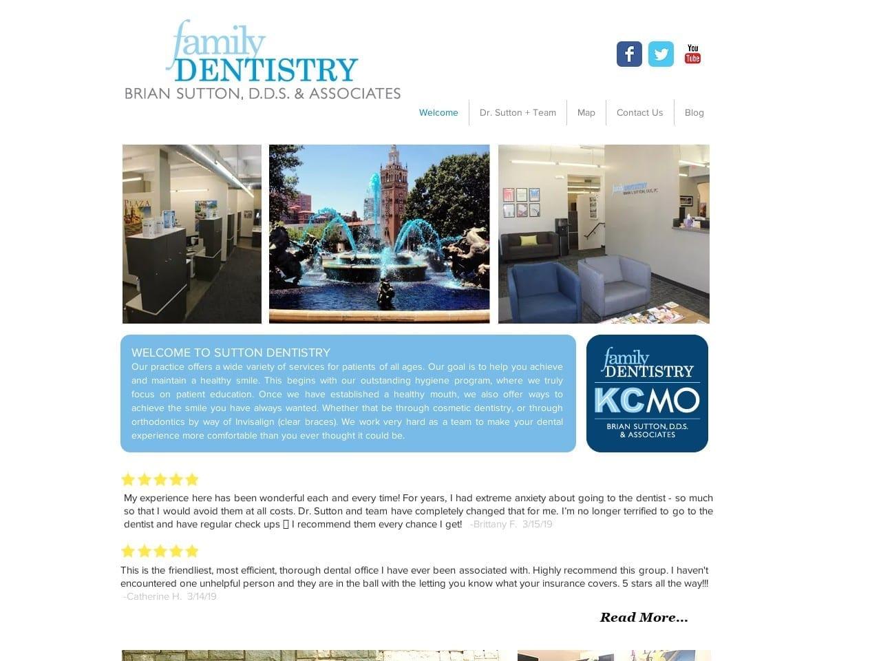 Brian S. Sutton DDS PC screenshot