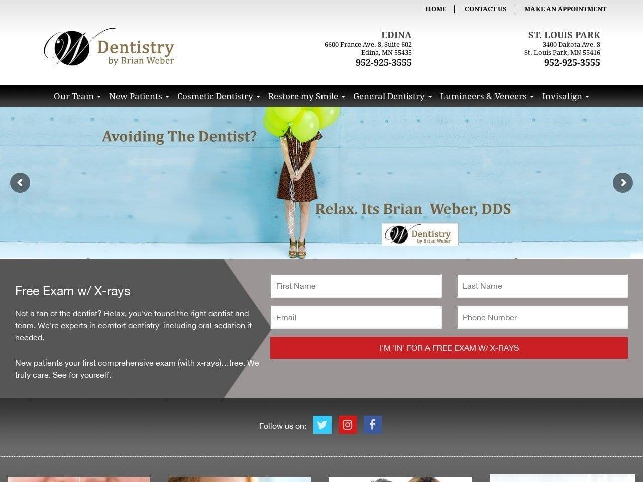 Brian T. Weber DDS screenshot