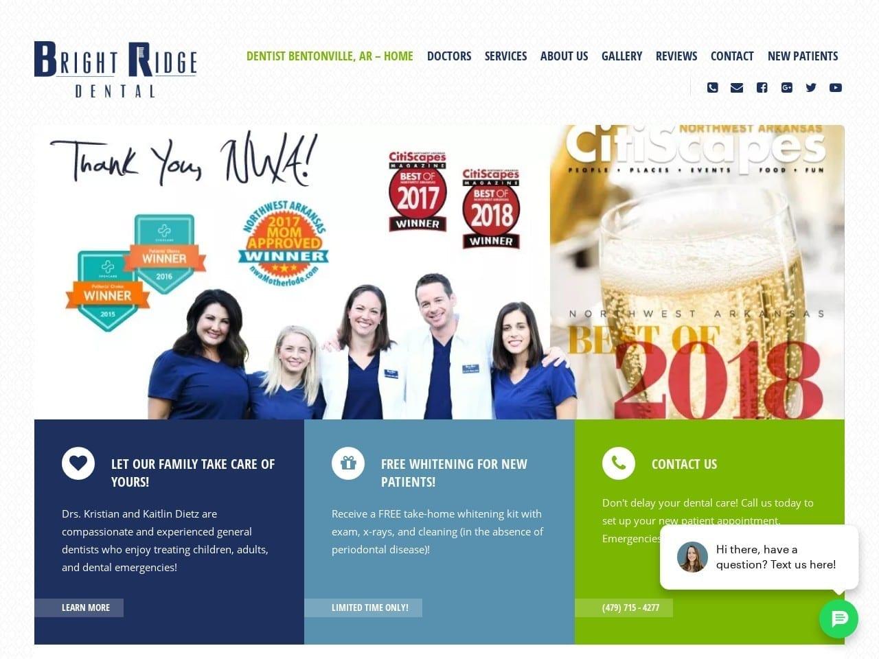 Bright Ridge Dental screenshot