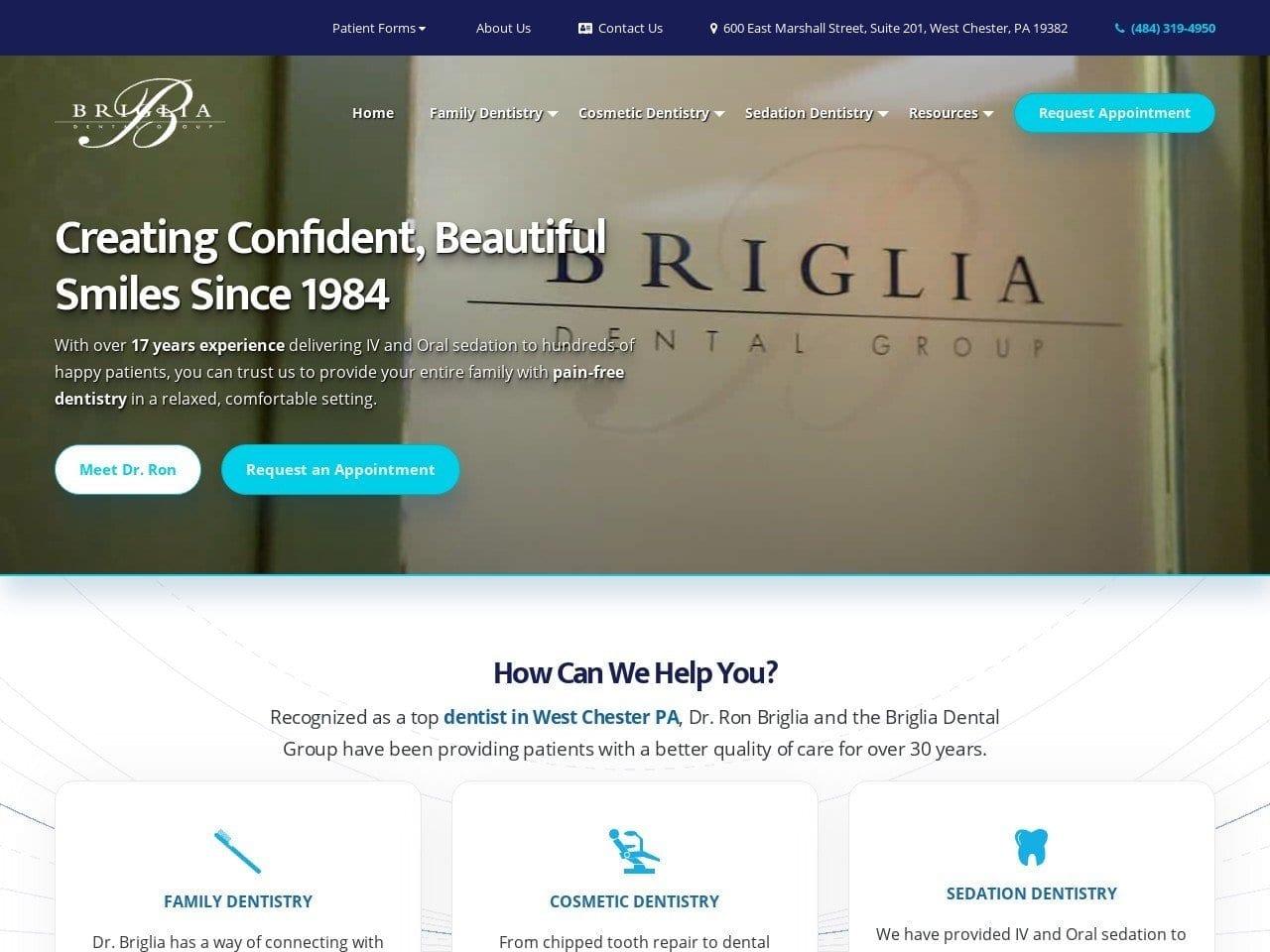 Briglia Dental Group screenshot