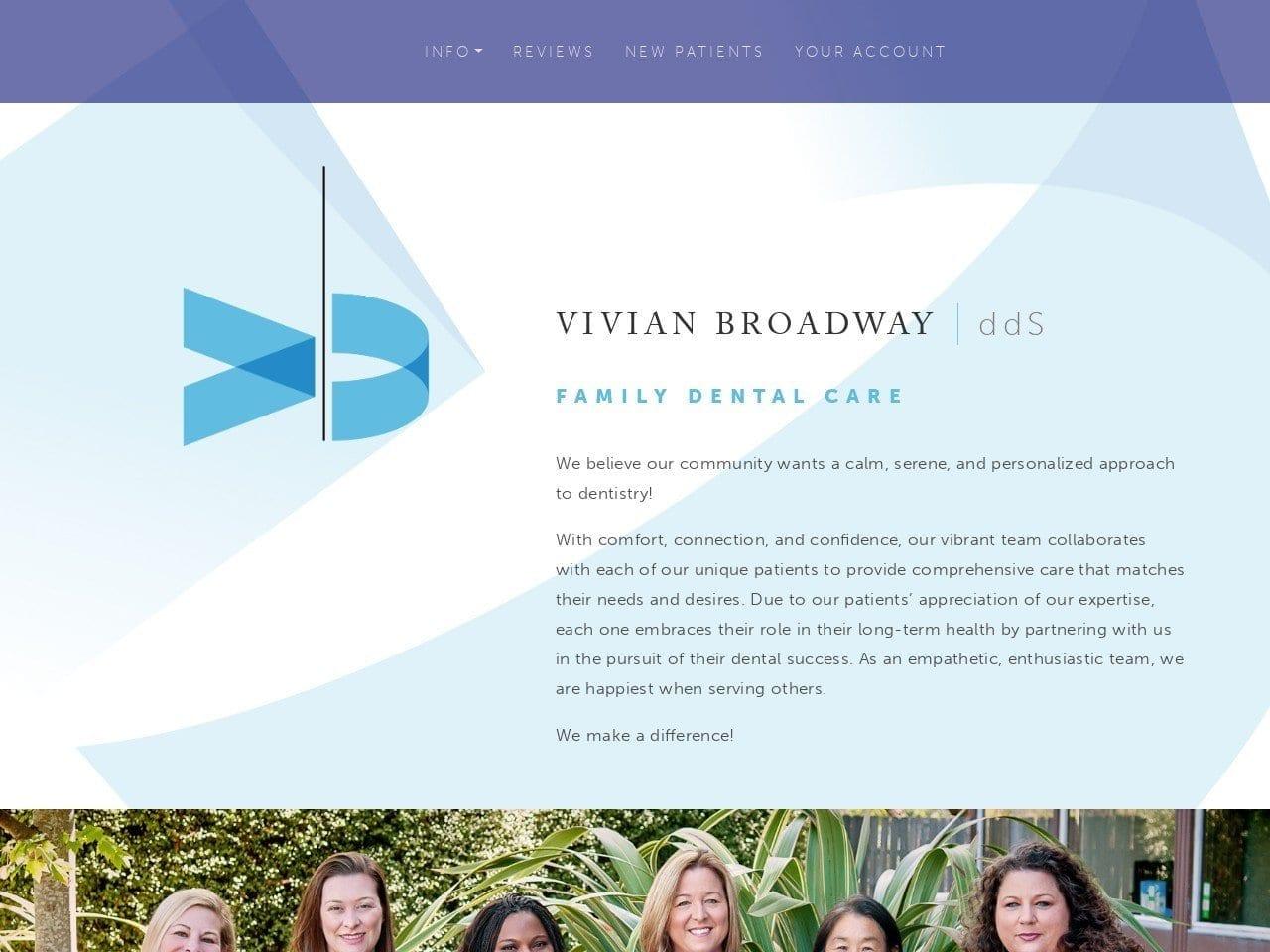 Vivian Broadway DDS