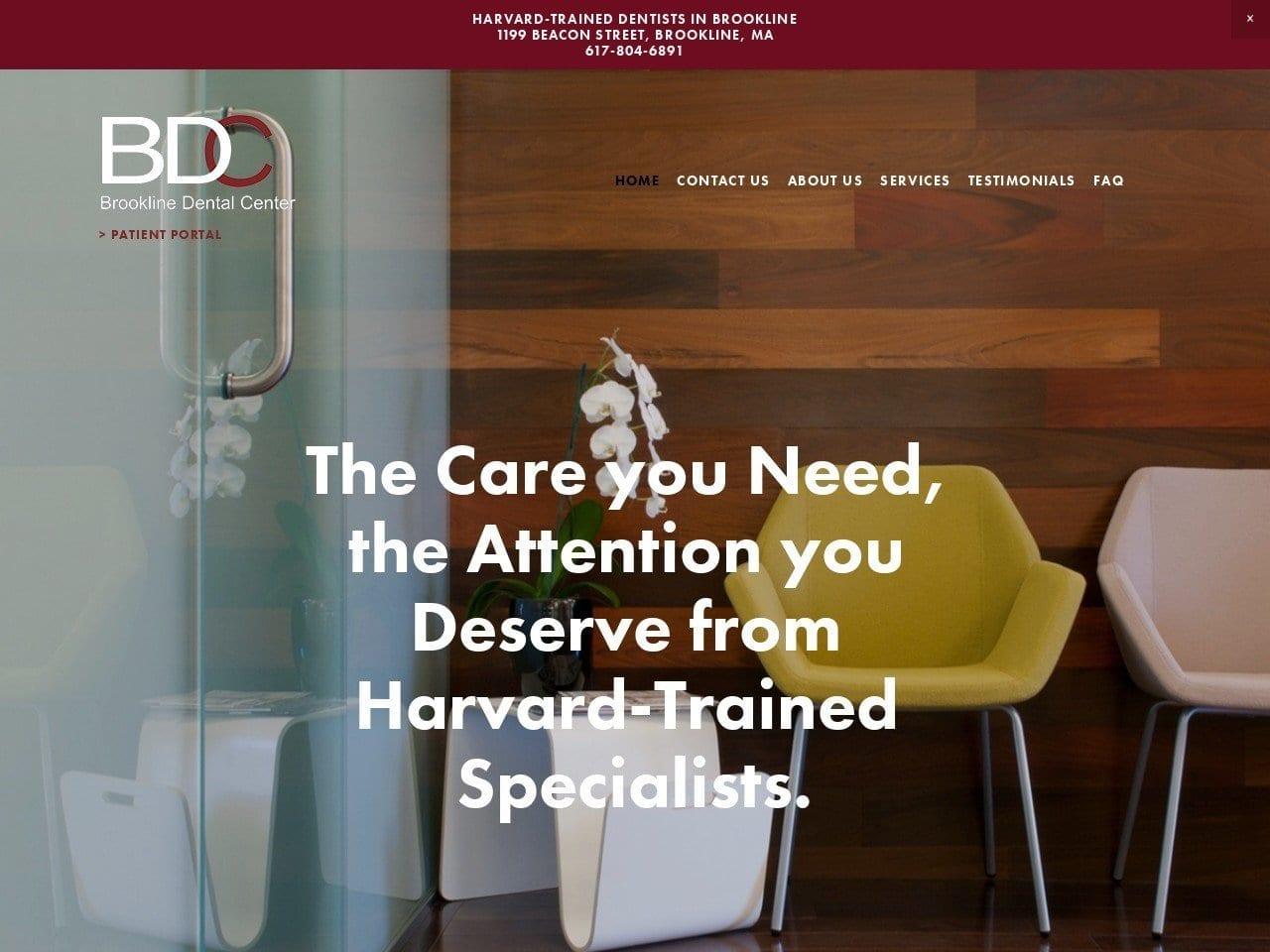 Brookline Dental Center screenshot