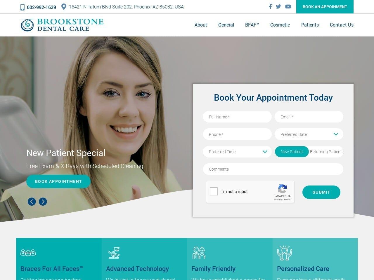Brookstone Dental Care screenshot