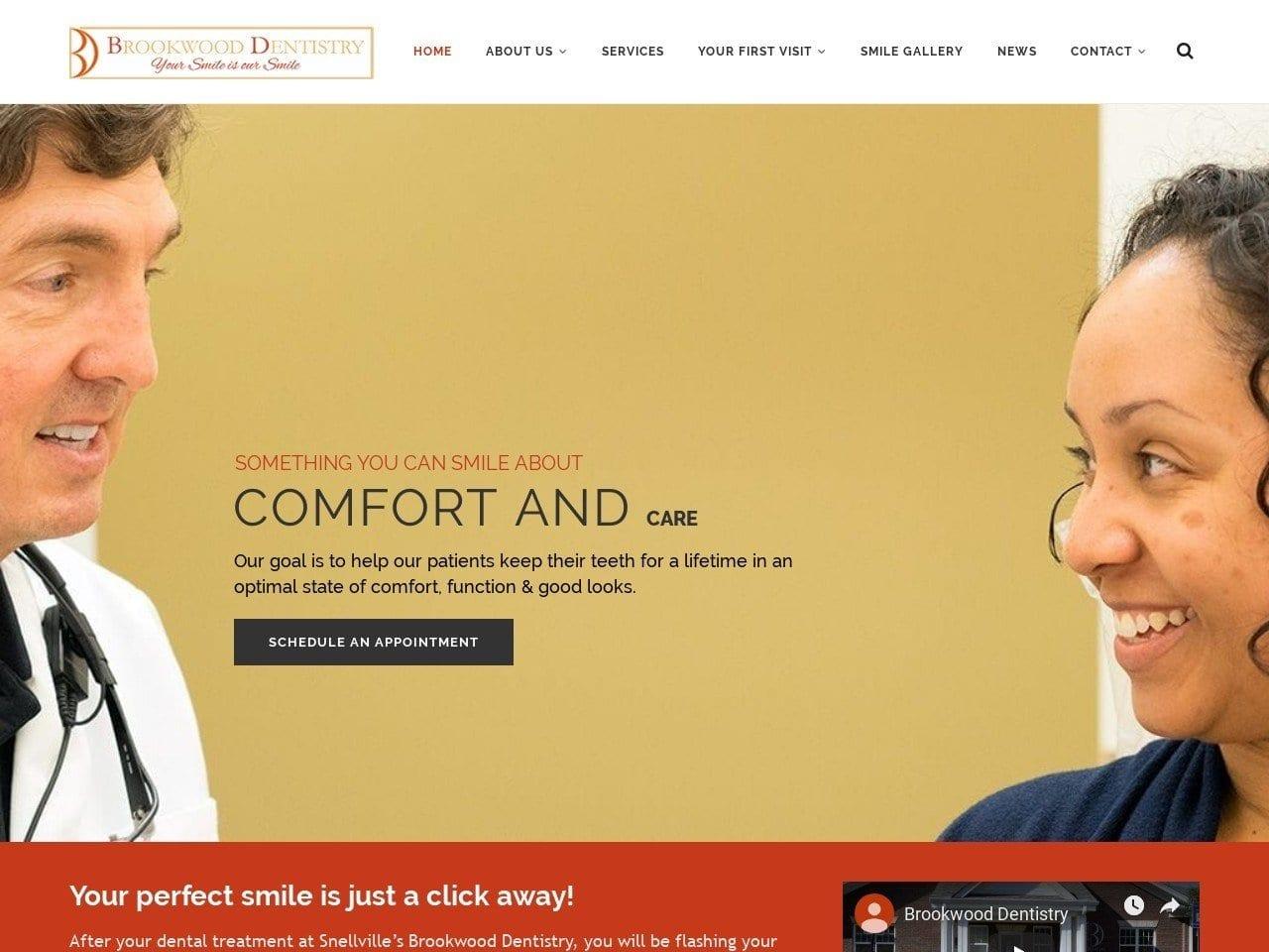 Brookwood Dentist screenshot