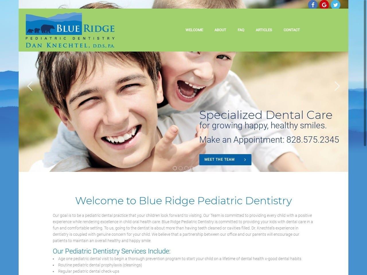 Blue Ridge Pediatric Dentist