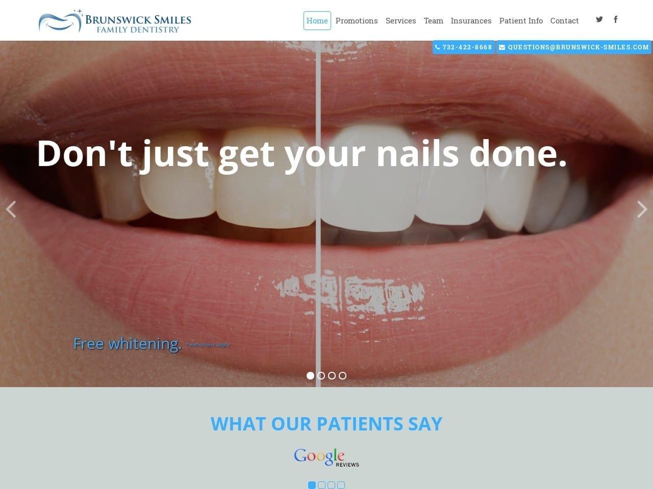 Brunswick Smiles Family Dentistry screenshot