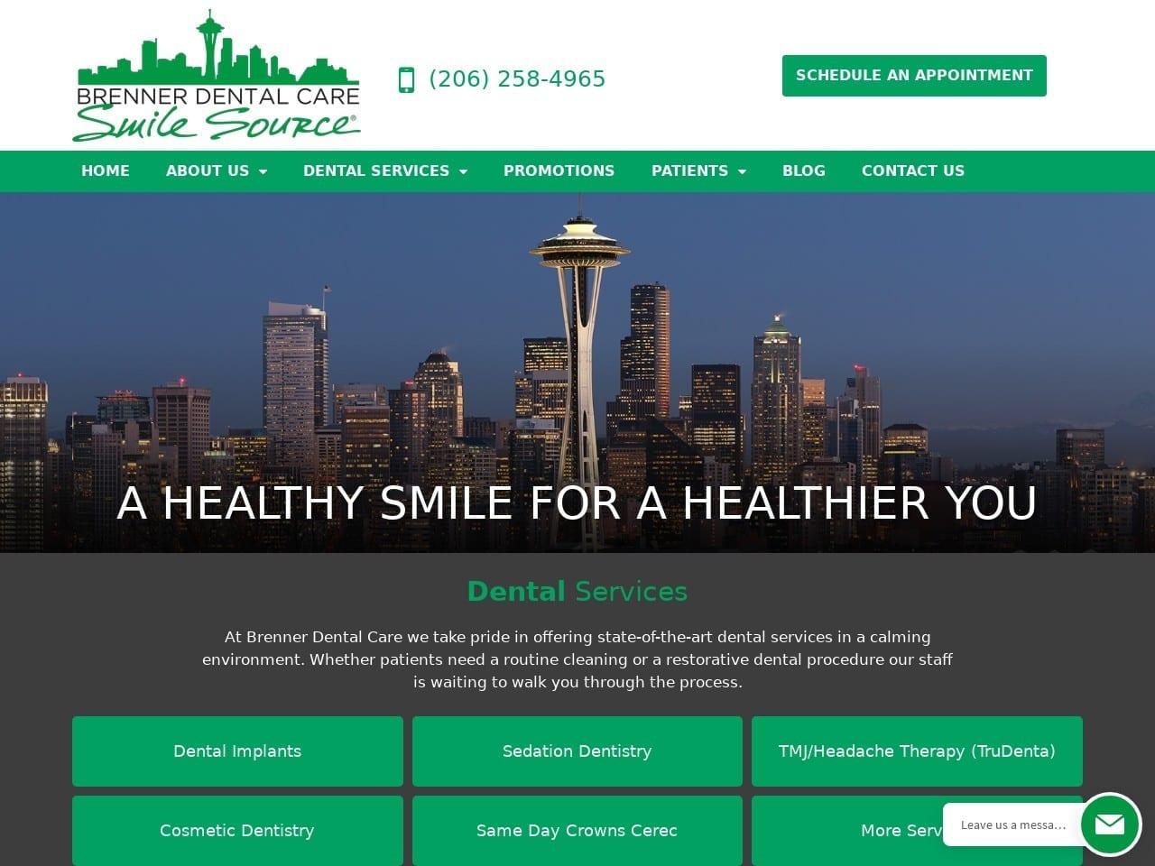 Bryan Brenner DDS screenshot
