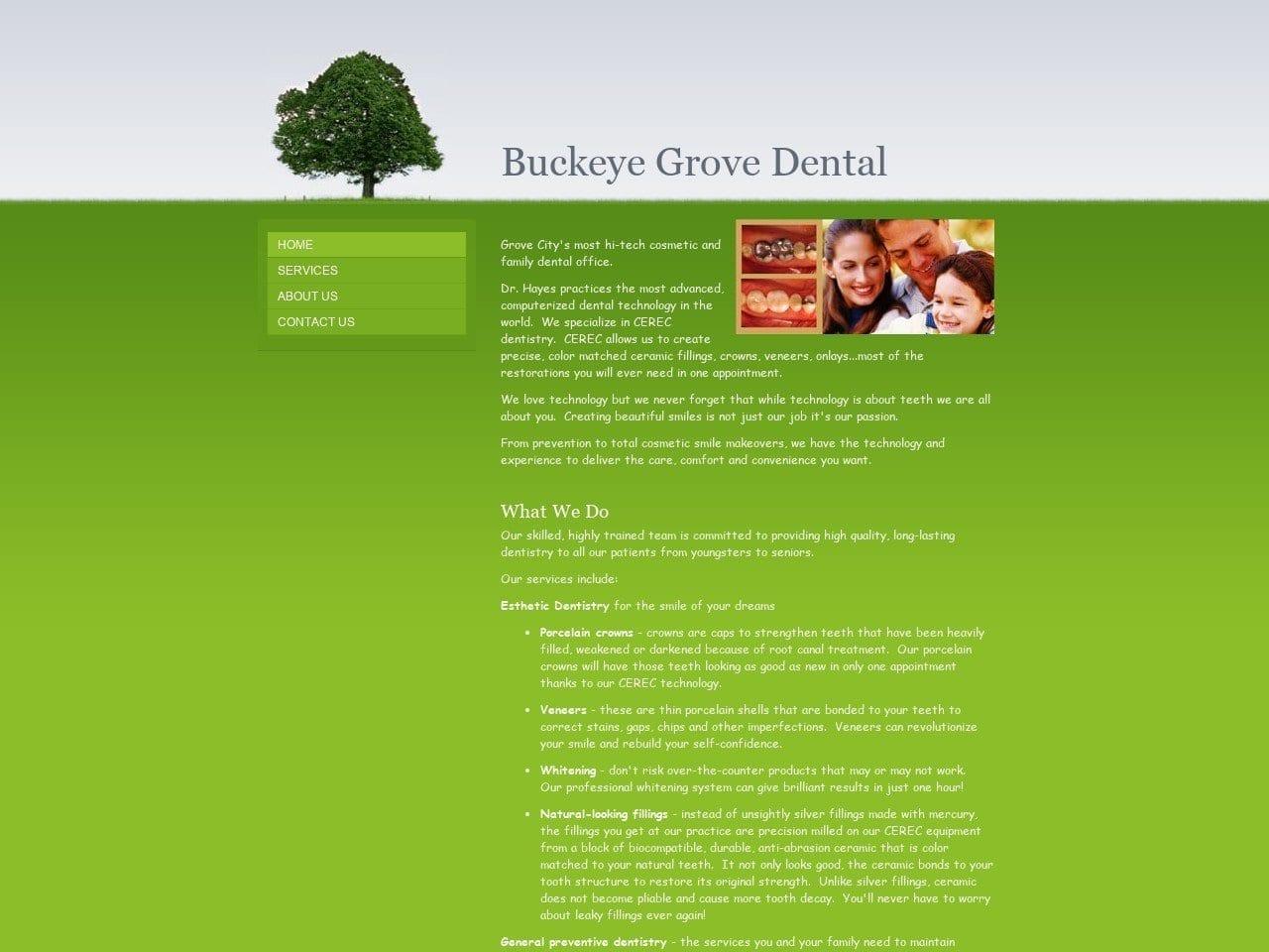 Buckeye Grove Dental Group screenshot