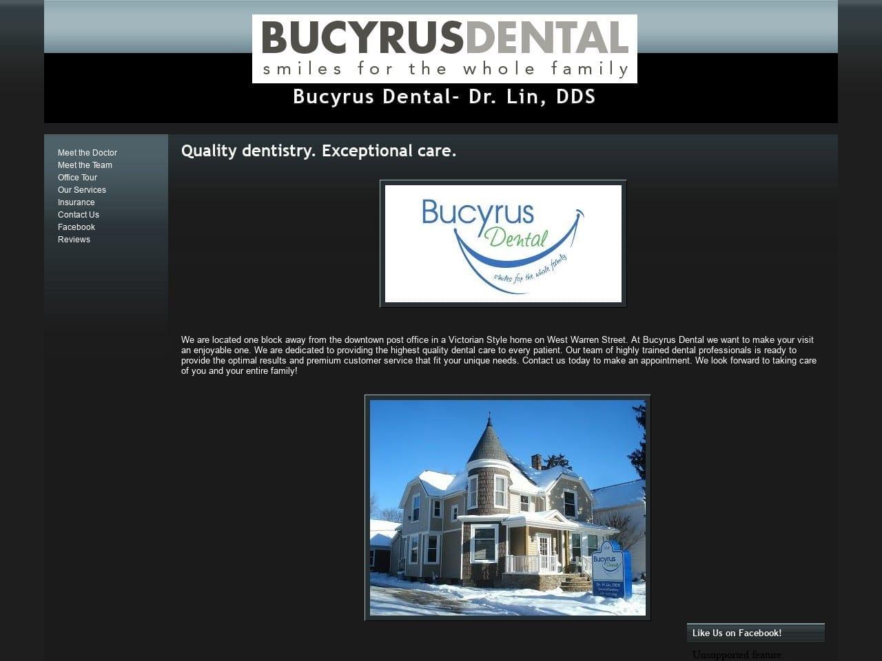 Bucyrus Dental- Dr. Lin, DDS screenshot