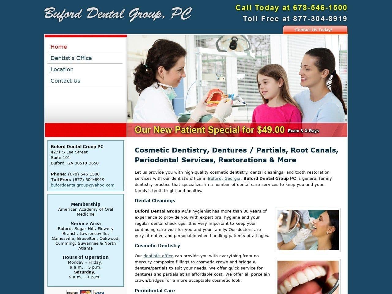 Buford Dental Group screenshot