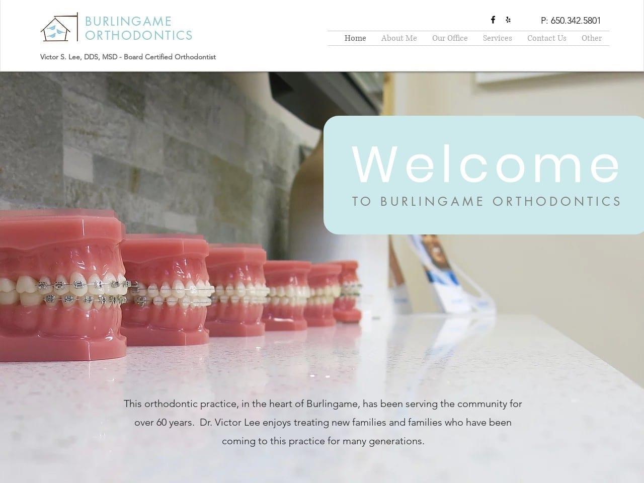 Burlingame Orthodontics Invisalign Orthodontist Ca