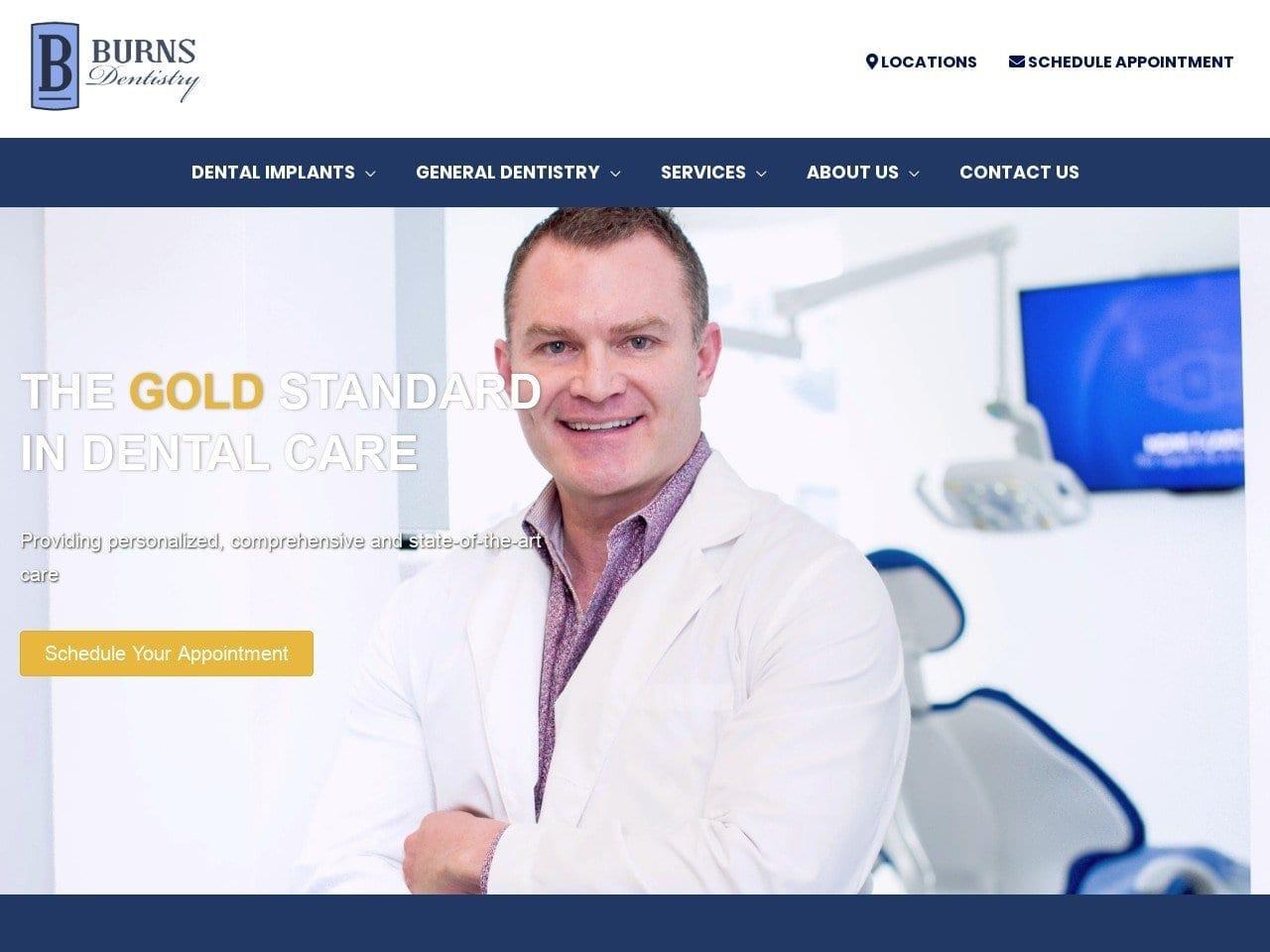Burns Aesthetic Dentist screenshot