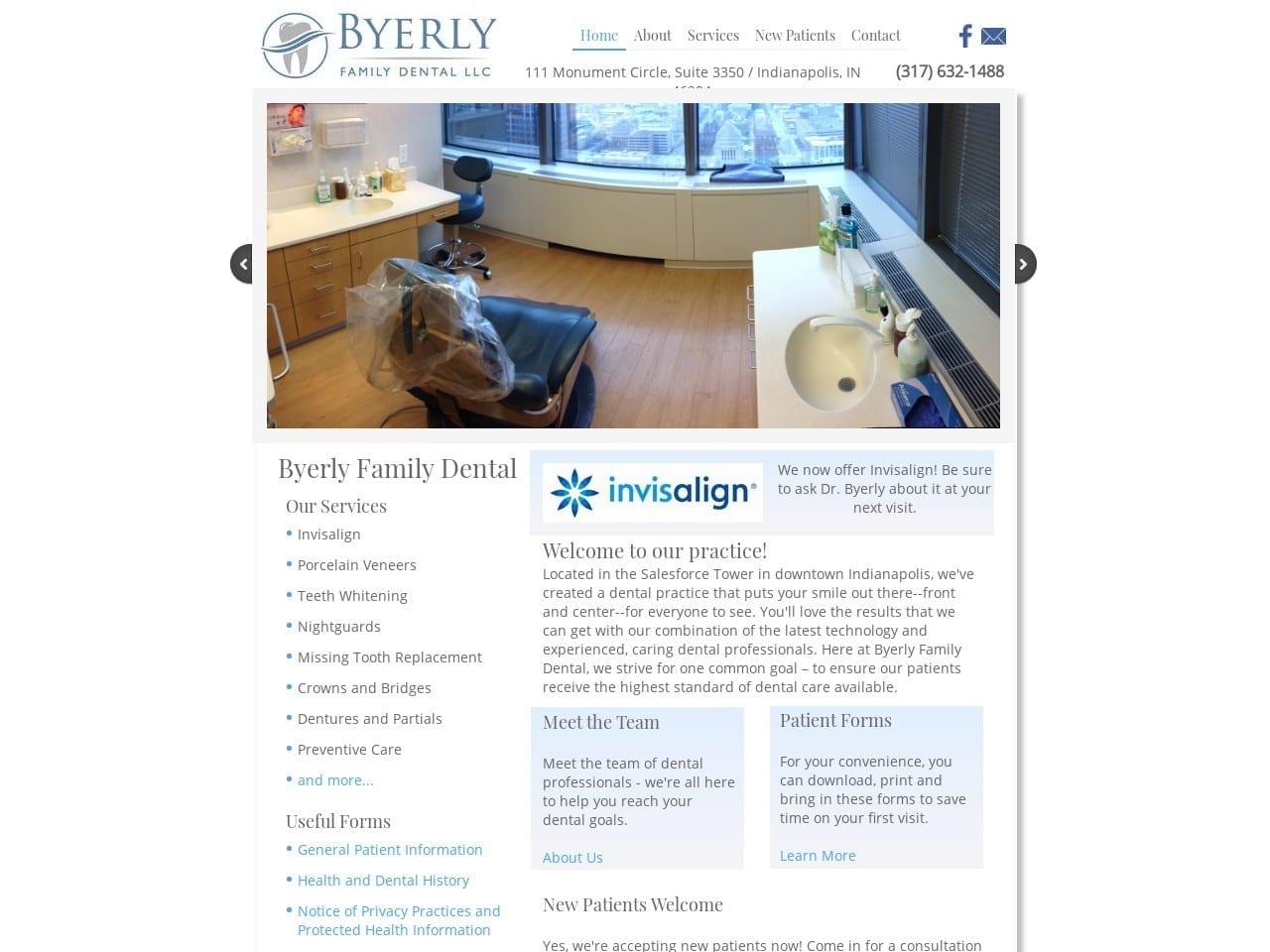 Byerly Family Dental screenshot