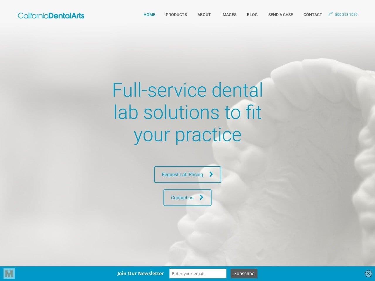 California Dental Arts screenshot