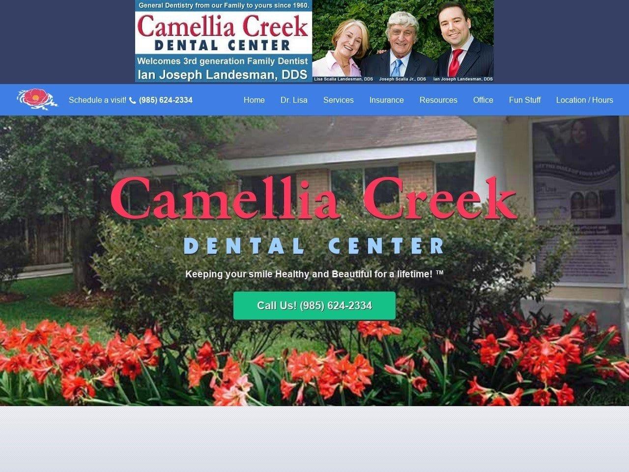 Camellia Creek Dental Center screenshot