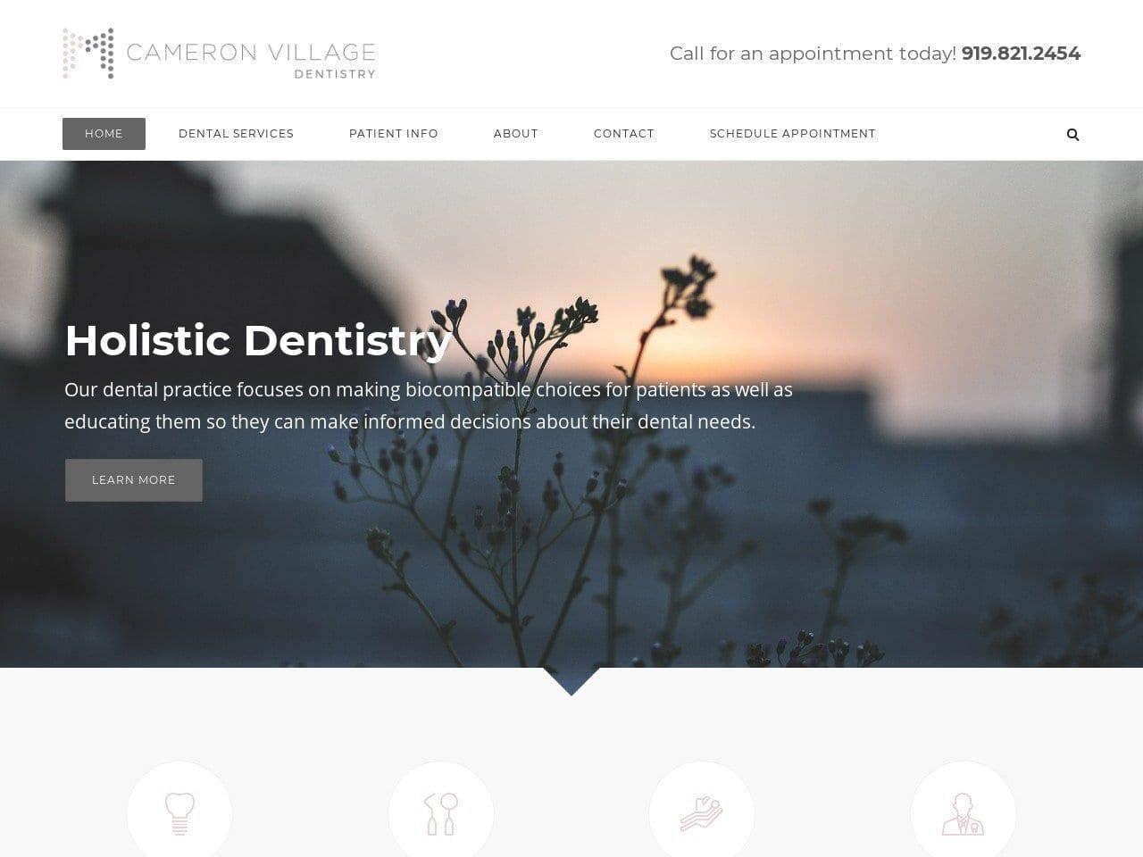Cameron Village Dentist Dr. Jessica E. Shireman Dm screenshot