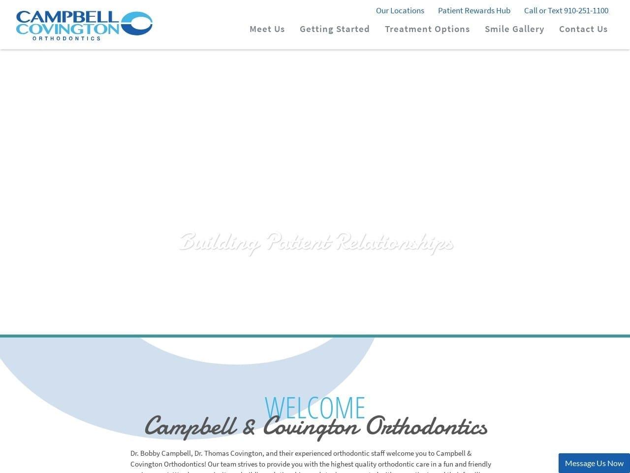 Campbell Orthodontics Robert B. Campbell Dds Ortho screenshot