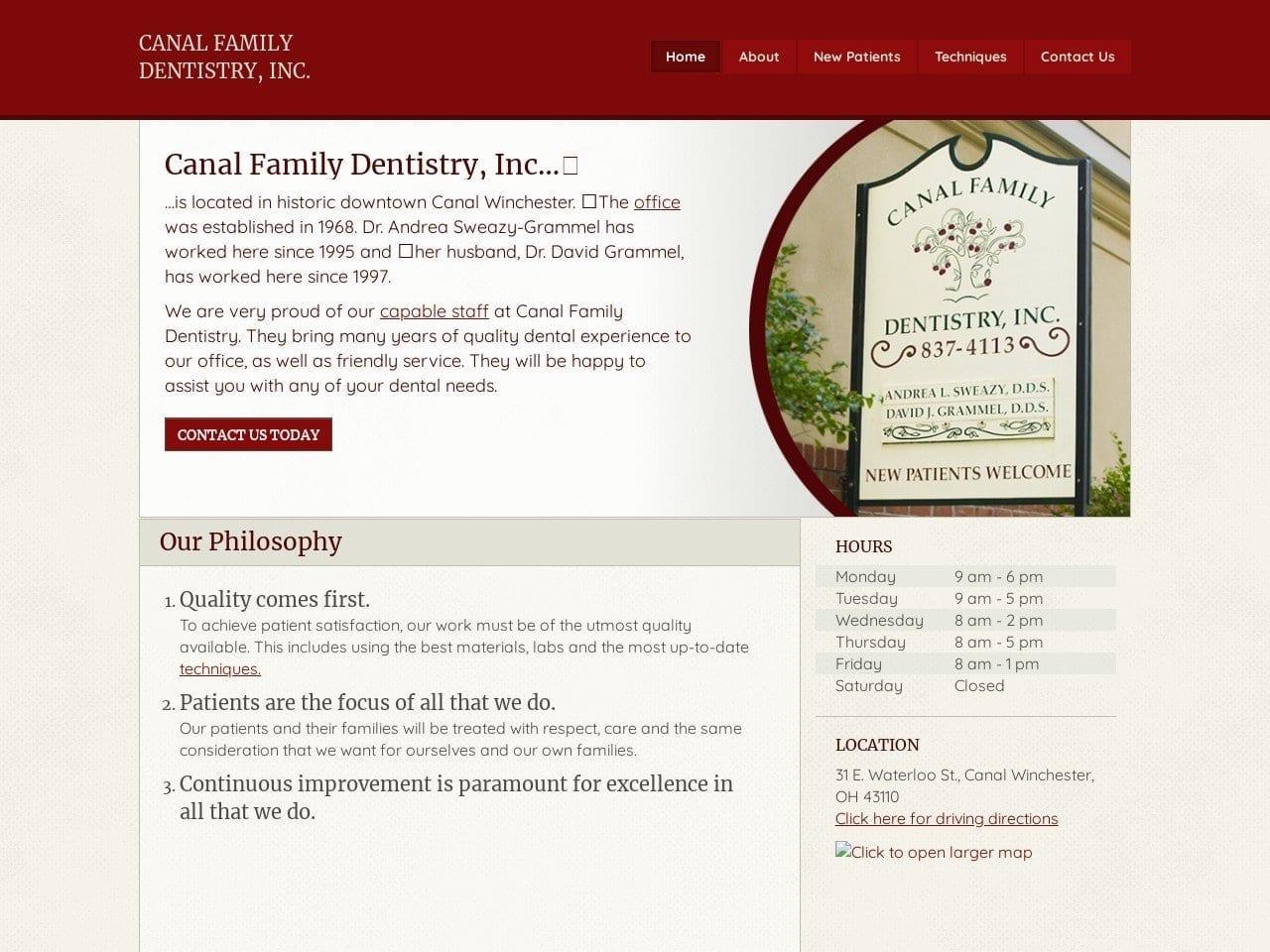 Canal Family Dentist screenshot