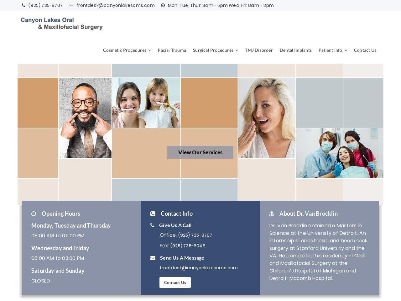 Canyon Lakes Oral Surgery screenshot