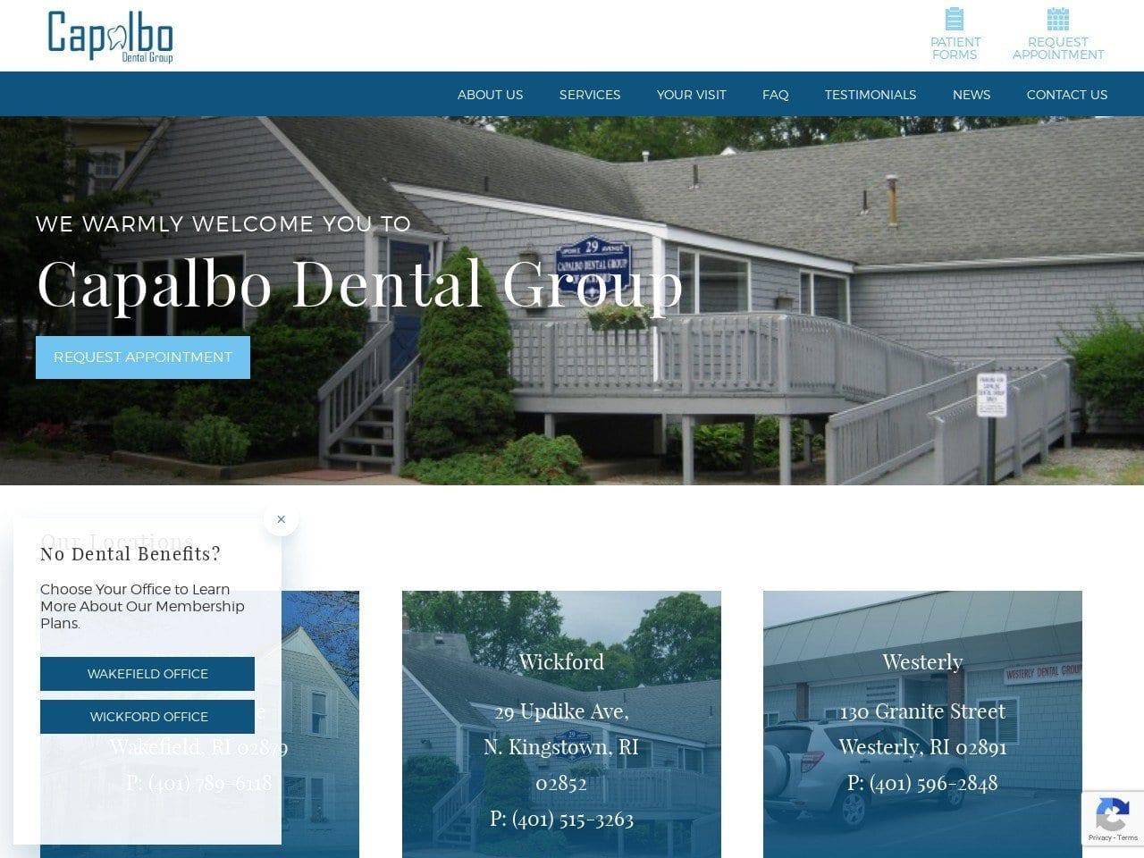 Capalbo Dental Group screenshot