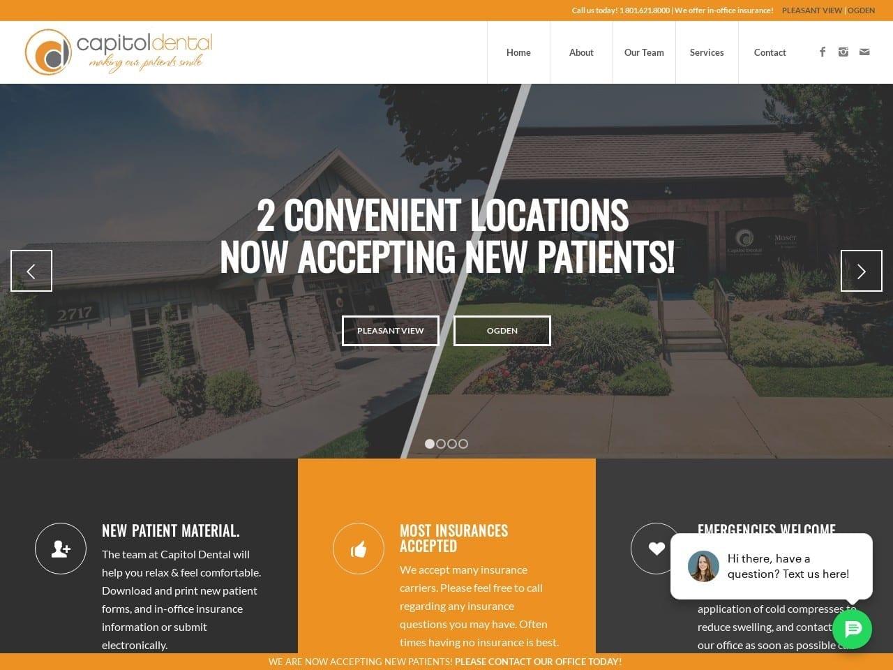 Capitol Dental Inc screenshot