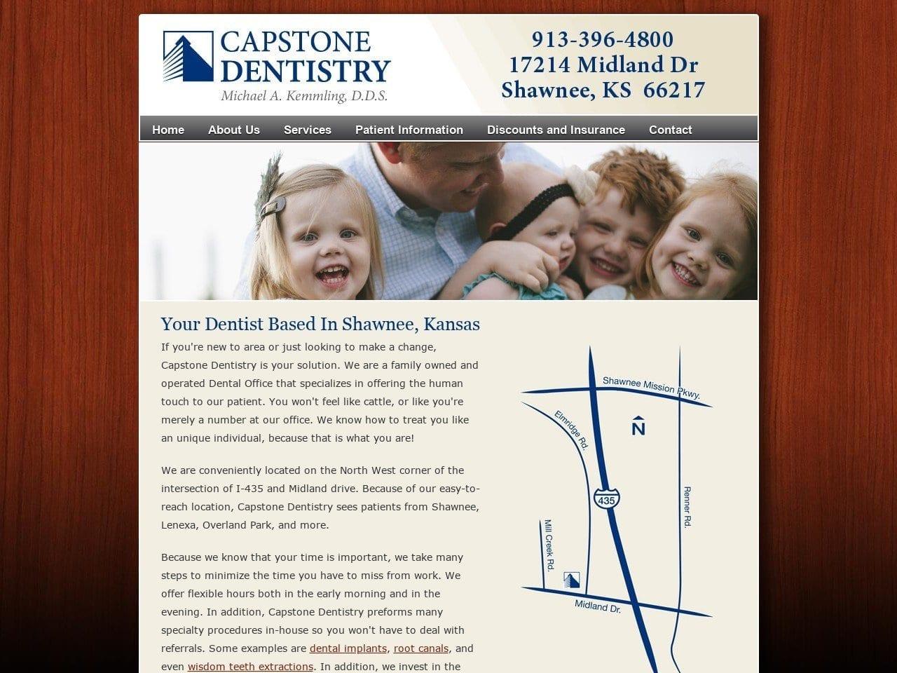 Capstone Dentistry LLC screenshot