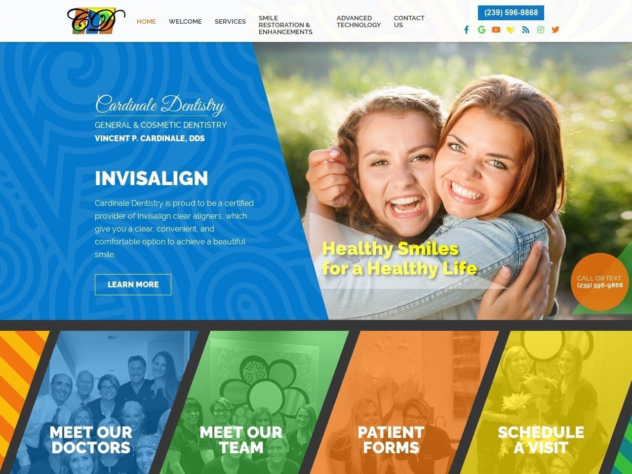 Dr. Vincent P. Cardinale DDS screenshot