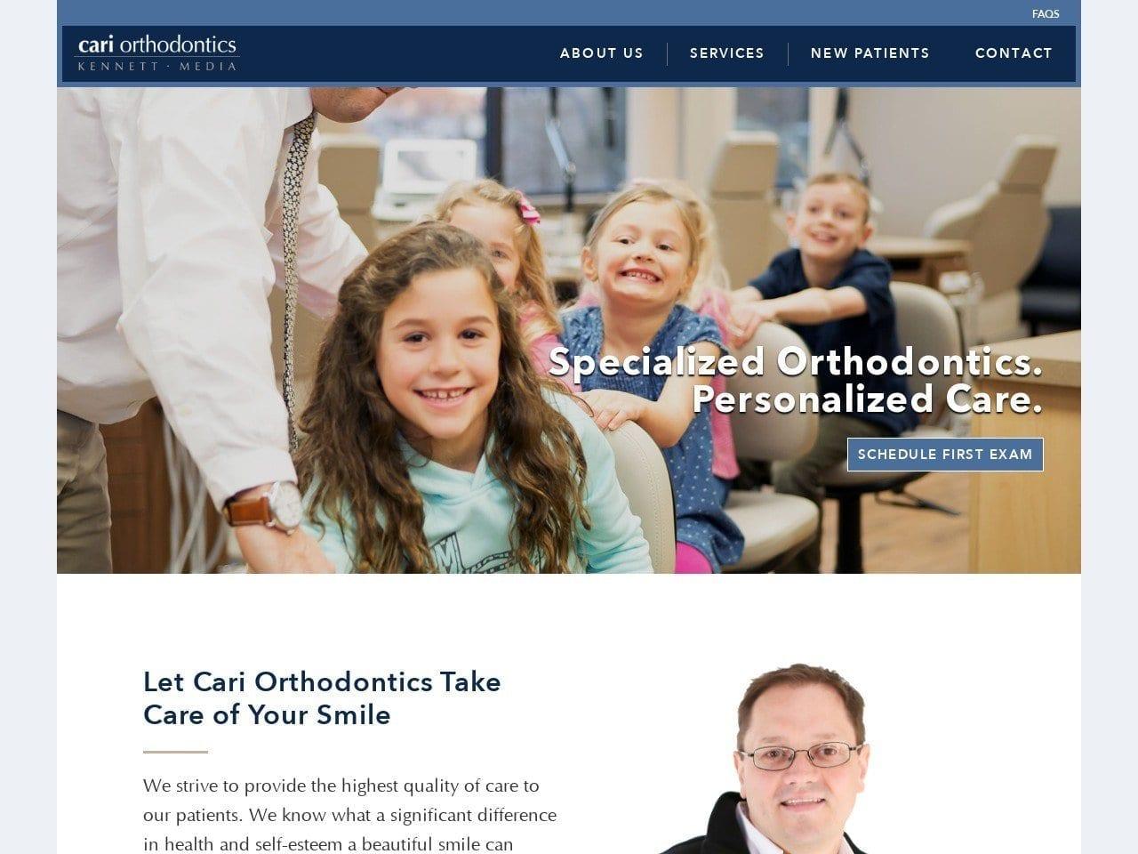 Cari Orthodontics screenshot