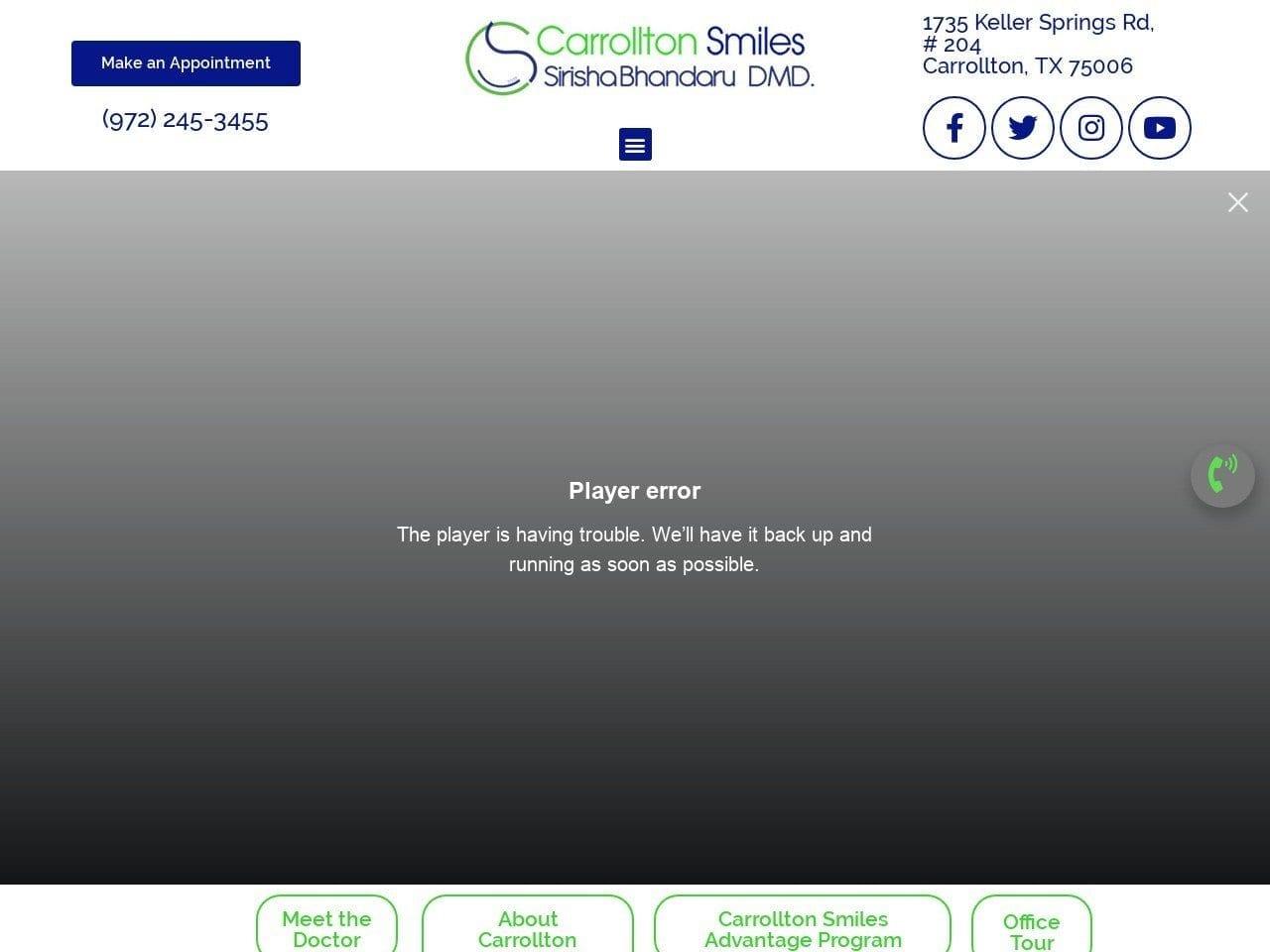 Carrollton Smiles screenshot