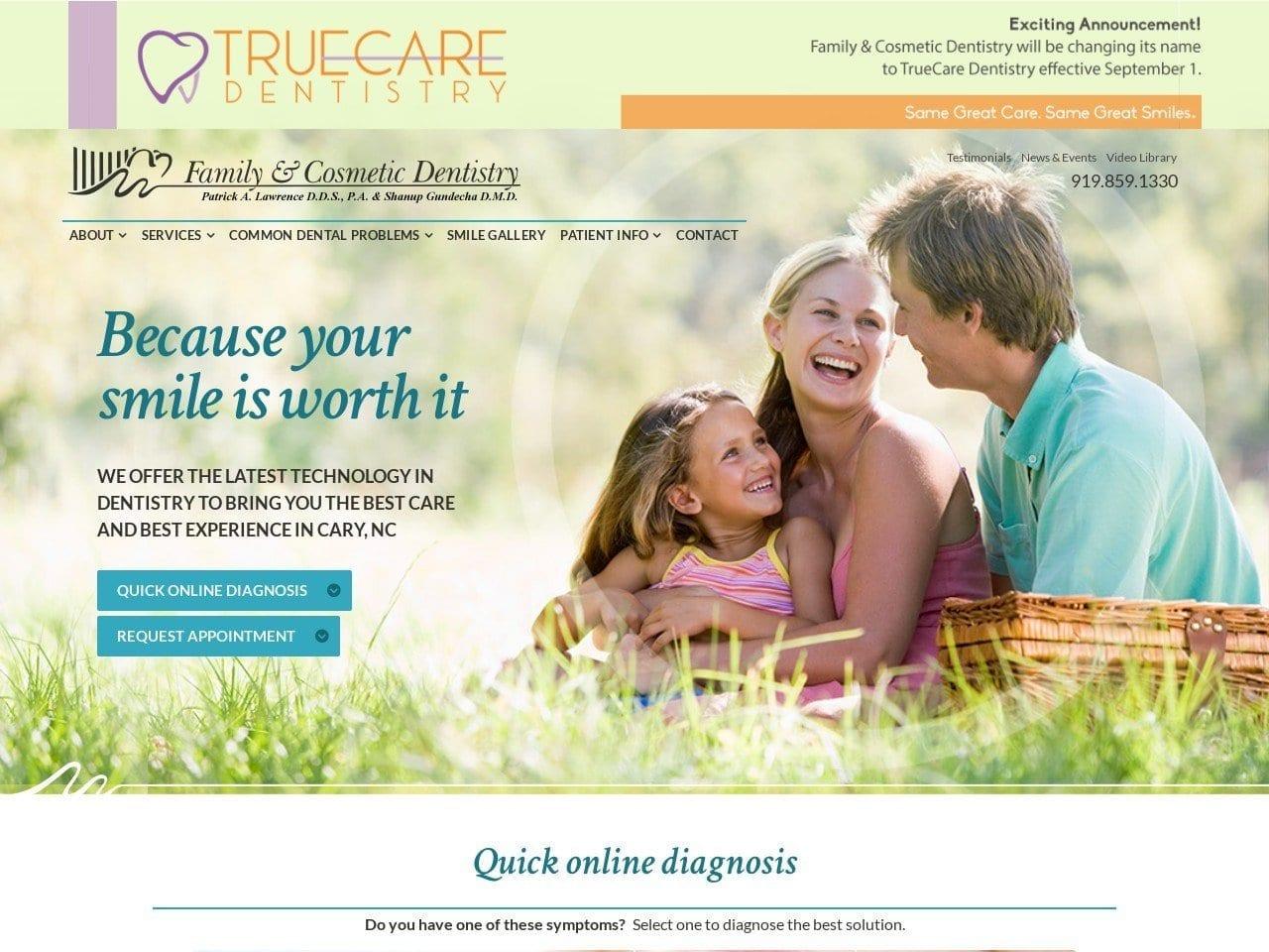 TrueCare Dentistry screenshot
