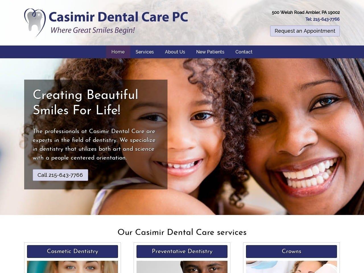 Casimer Dental Care Casimir Elsie DDS