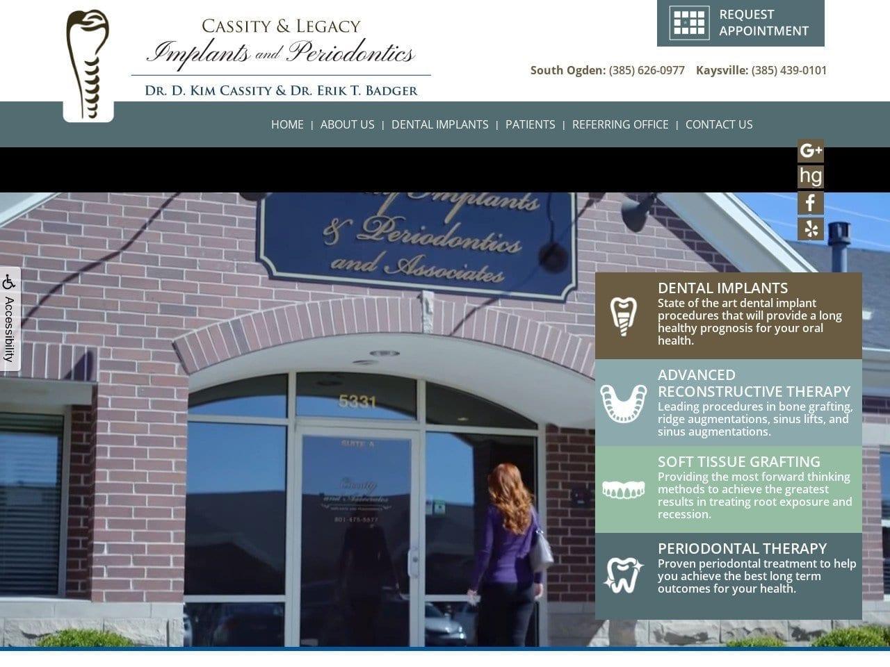 Cassity Implants Dentist screenshot