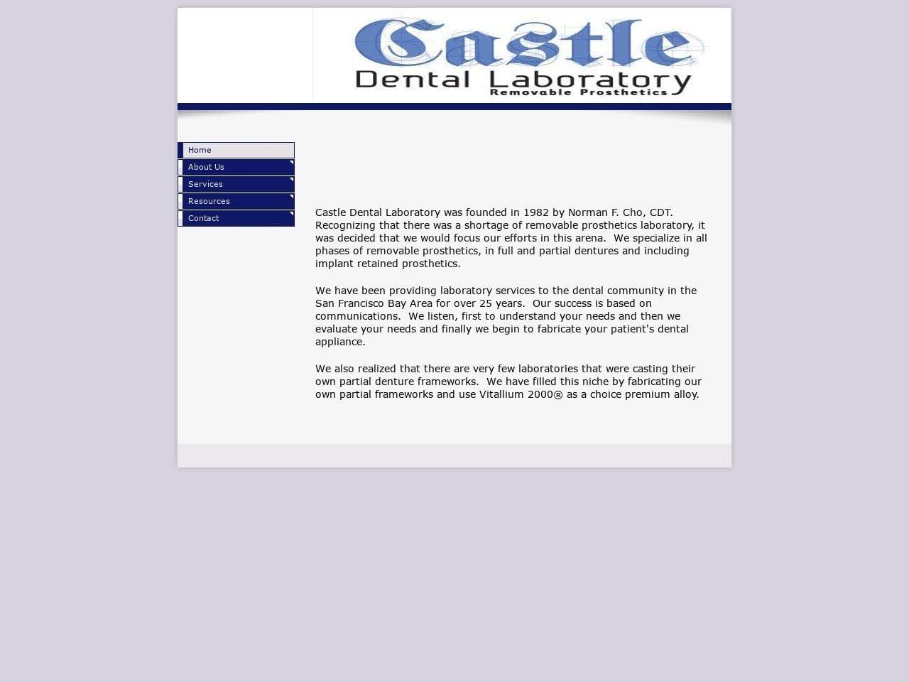 Castle Dental Laboratory screenshot