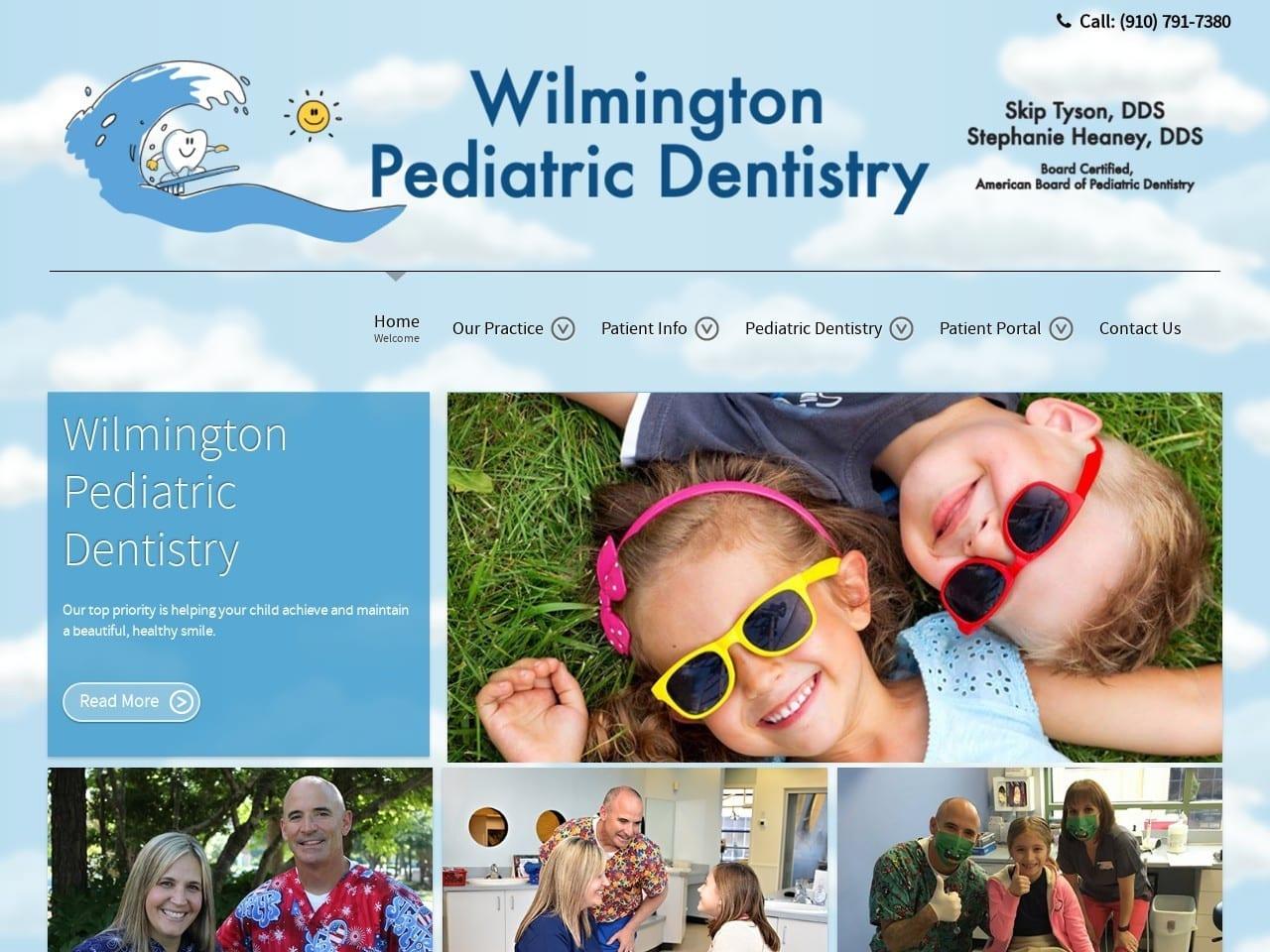 Wilmington Pediatric Dentistry screenshot