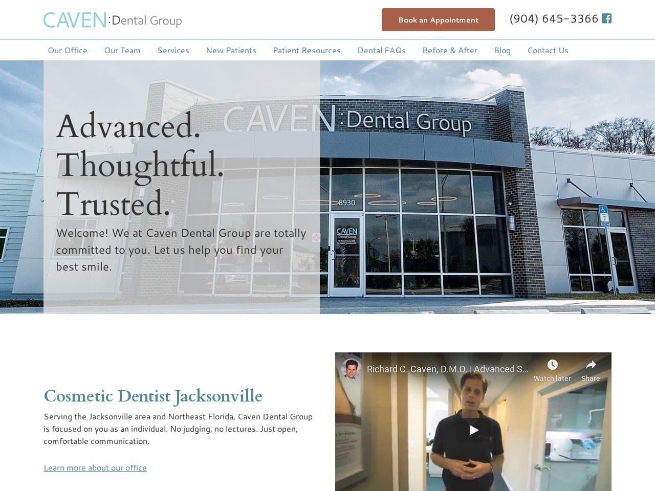Richard C. Caven D.M.D. screenshot