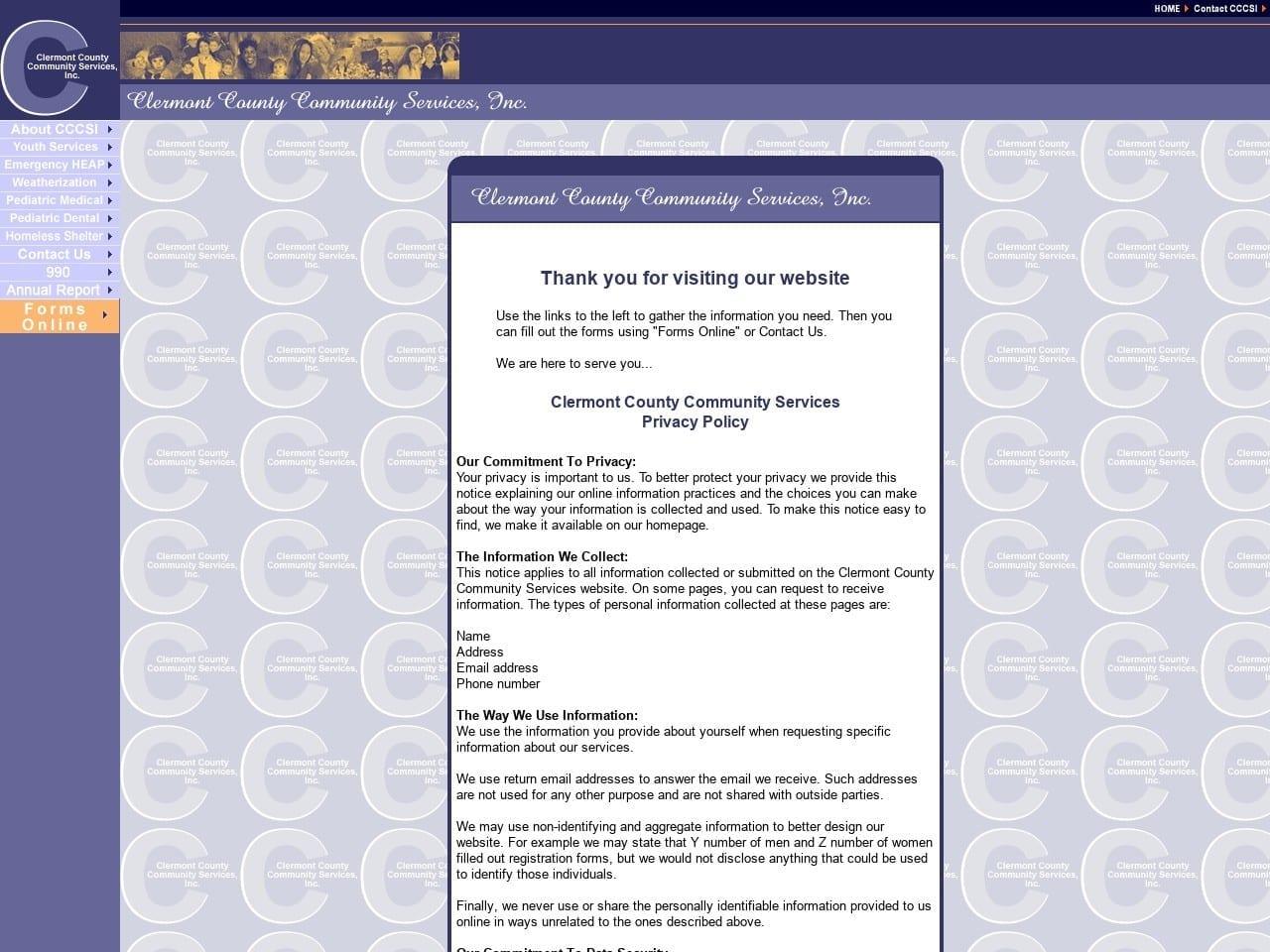 Clermont County Community Services Inc.