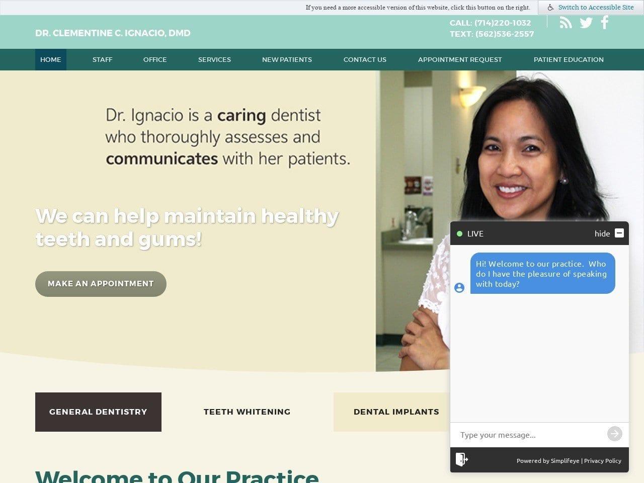 Ignacio Clementine DDS