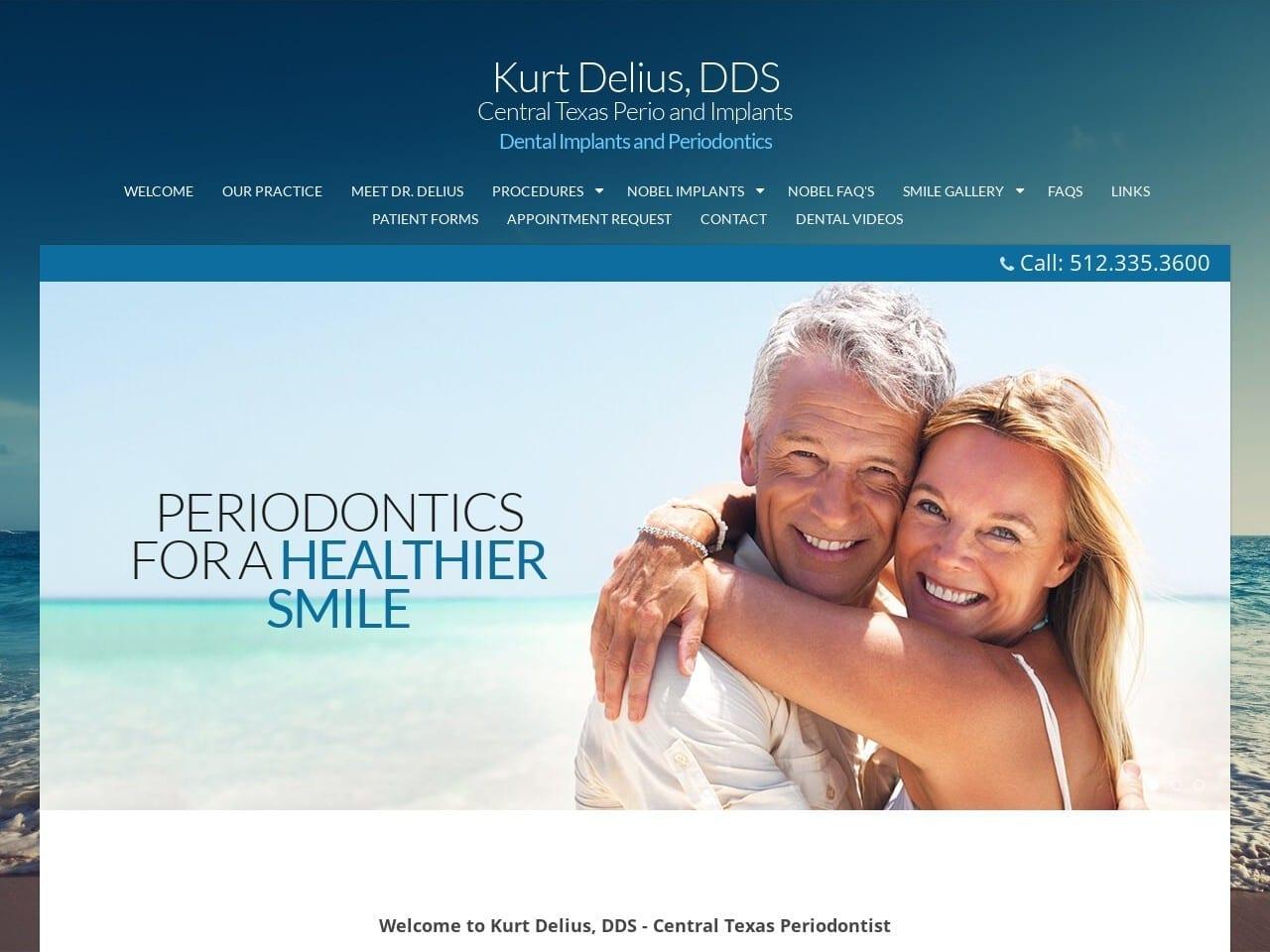 Delius Kurt E DDS screenshot