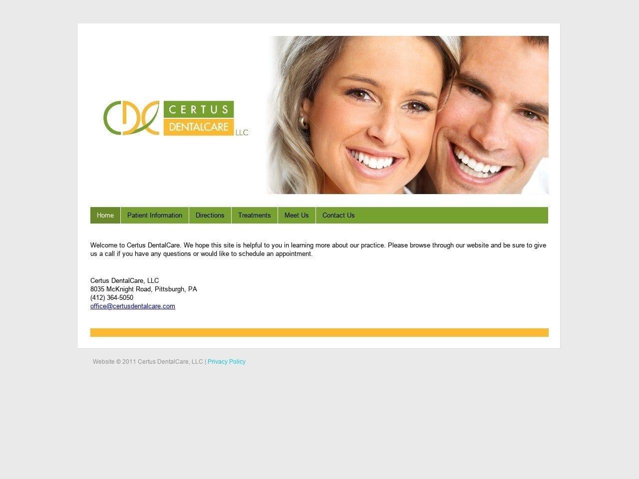 Certus Dentalcare Herock Michael J DDS screenshot