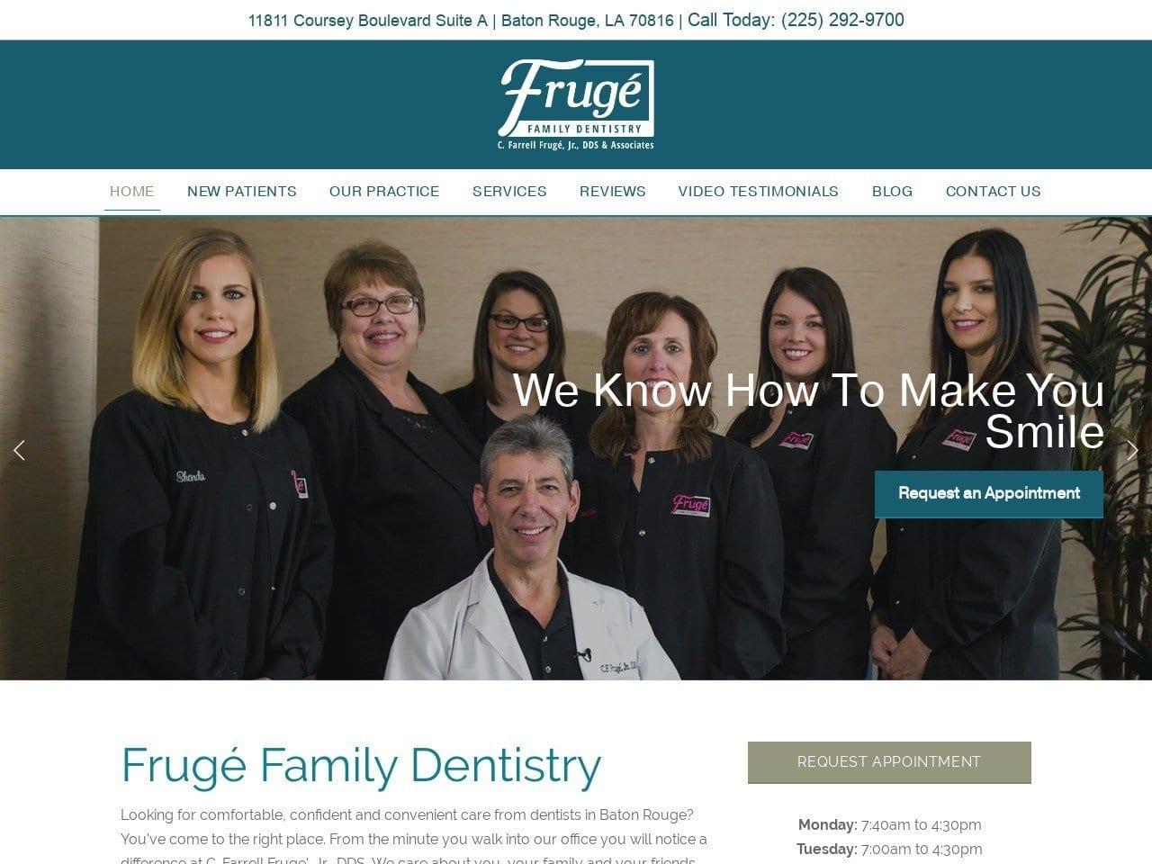 C. Farrell Fruge Jr. D.D.S. screenshot