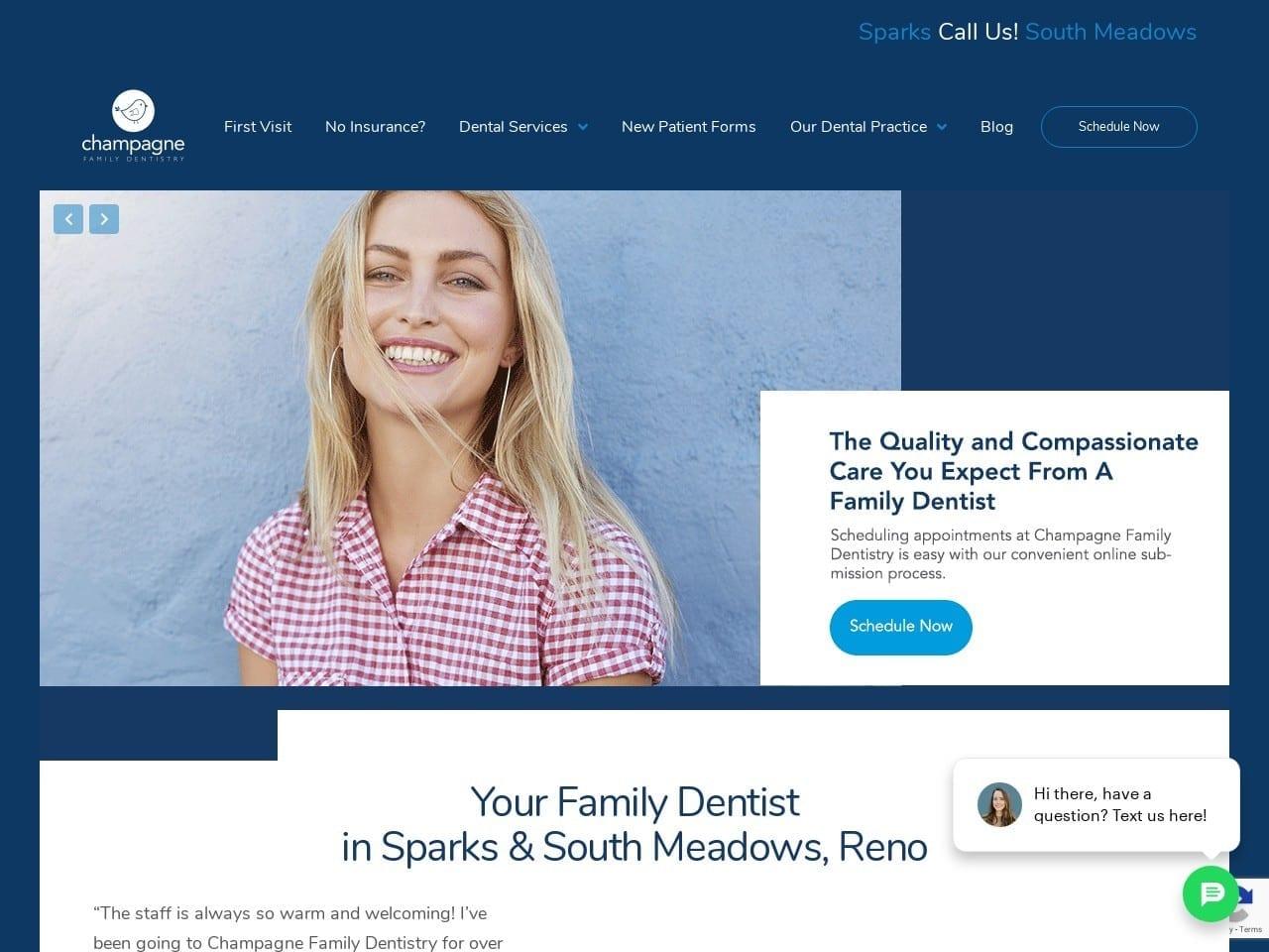 Champagne Family Dentistry screenshot