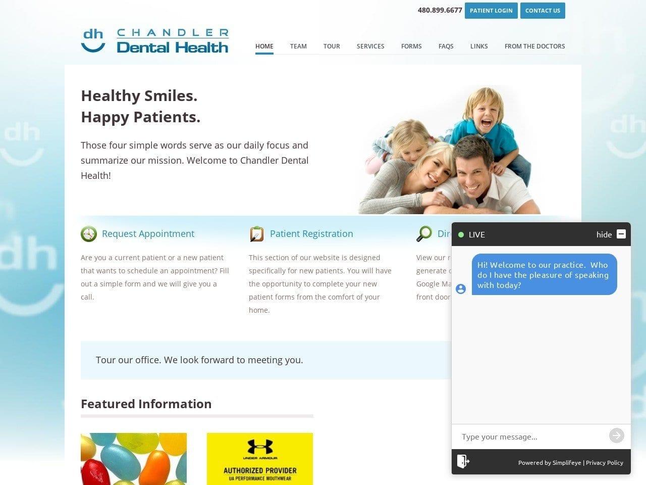 Chandler Dentist screenshot