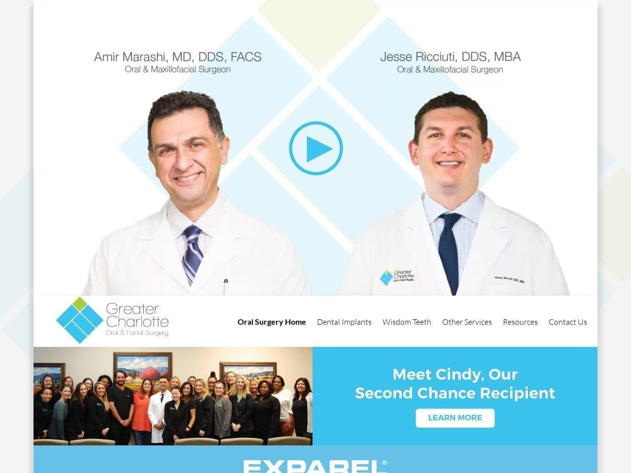 South Charlotte Oral Dentist screenshot