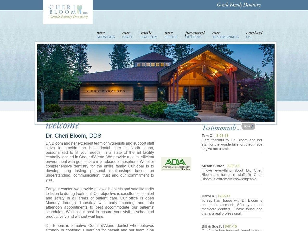 Cheri Bloom DDS Gentle Family Dentistry