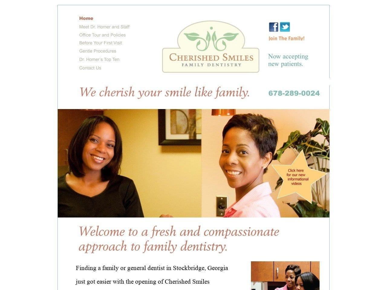 Cherished Smiles Family Dentistry screenshot