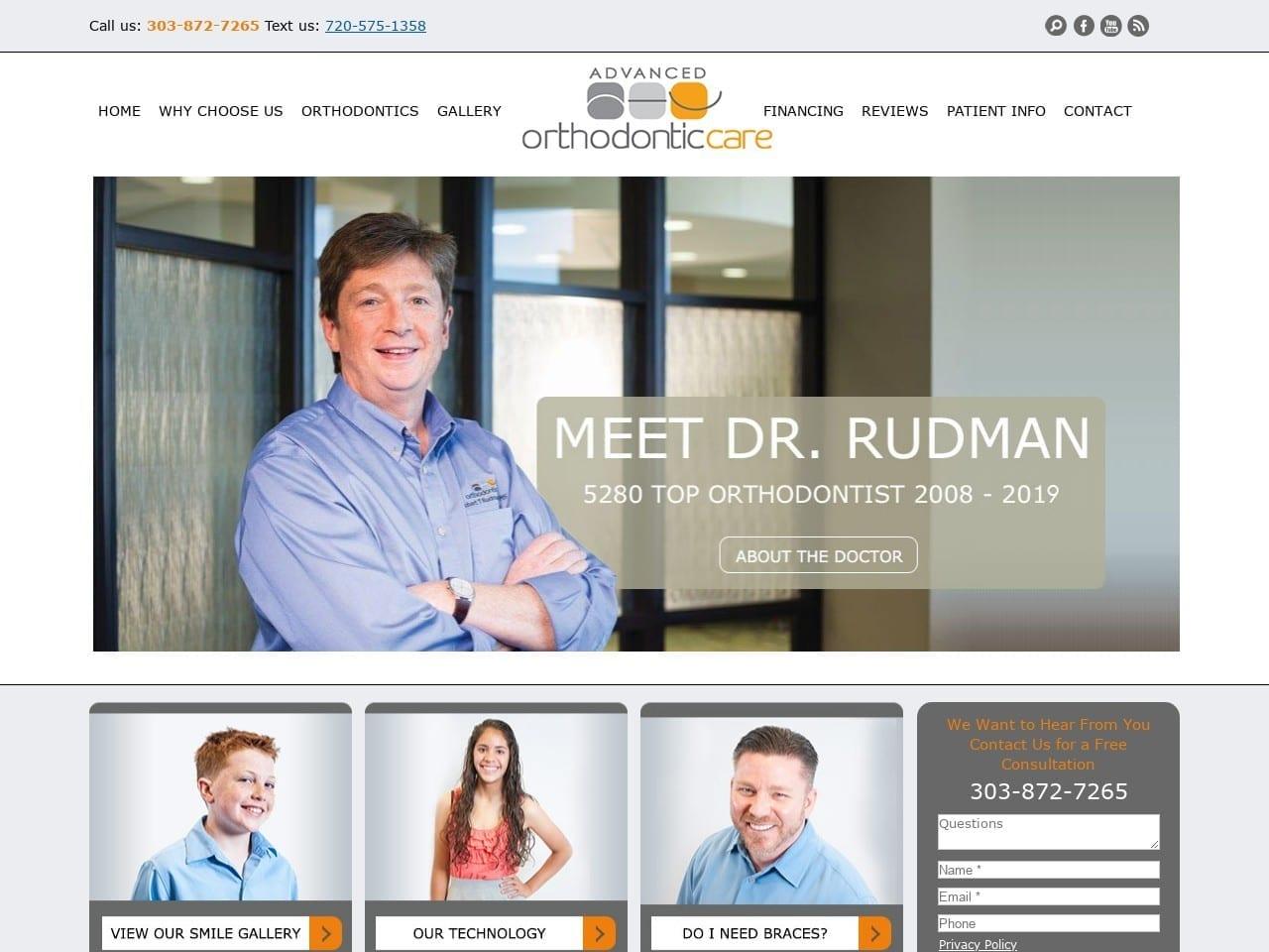Dr. Robert Rudman Dds Ms screenshot