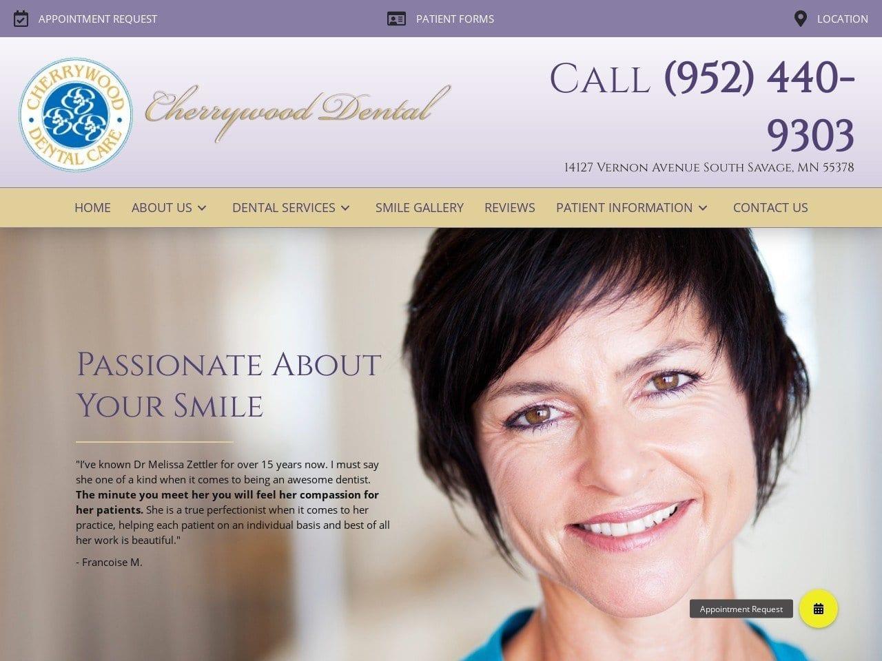 Cherrywood Dental Care screenshot