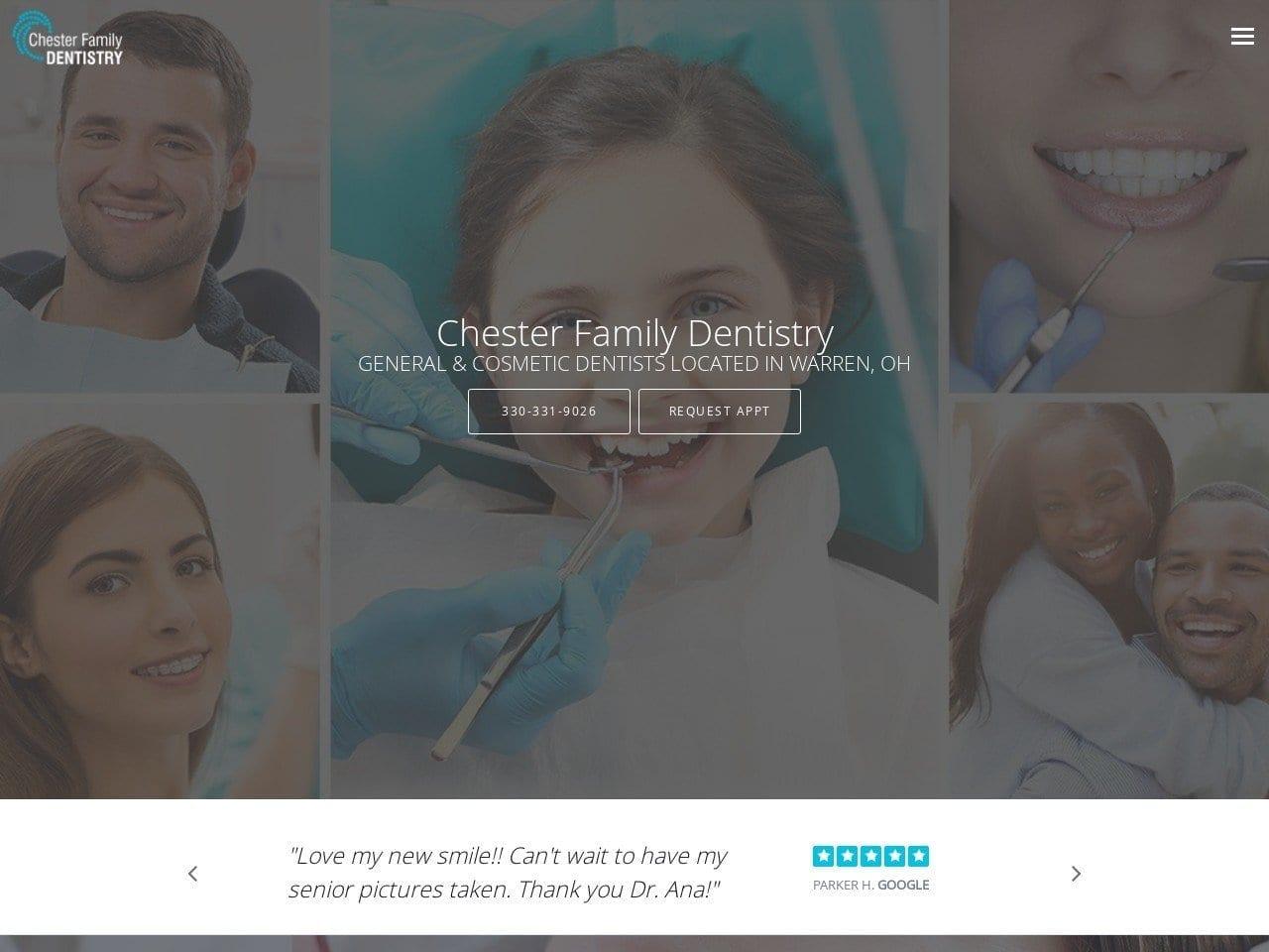 Chester & Chester Inc Chester Anna M DDS screenshot